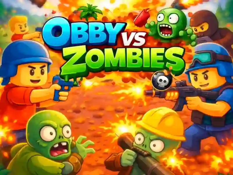 Игра Obby vs Zombies онлайн