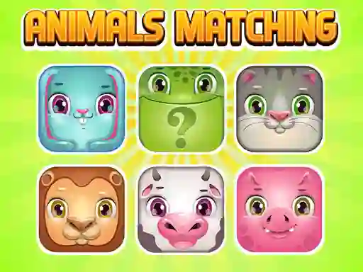 Игра Animals Memory Matching онлайн
