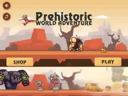 Игра Prehistoric World Adventure онлайн