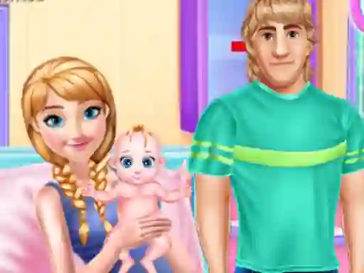 Игра Pregnant Anna and Baby Care онлайн