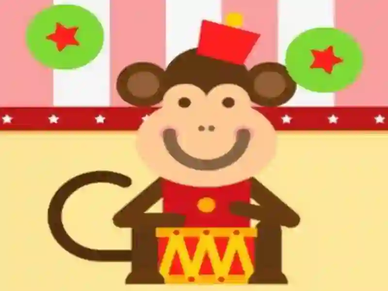 Игра Monkey Drums онлайн