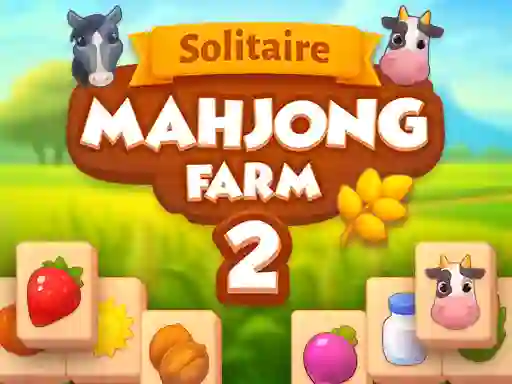 Игра Solitaire Mahjong Farm 2 онлайн