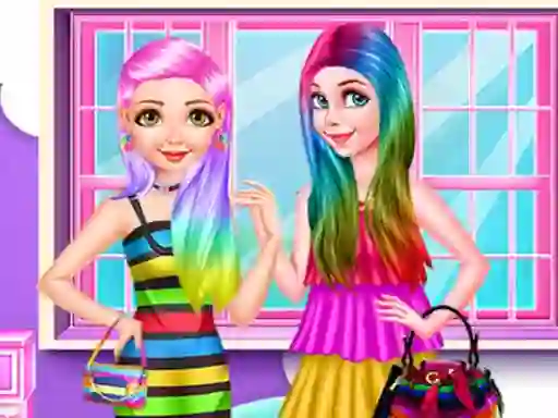 Игра Princess Rainbow Look онлайн
