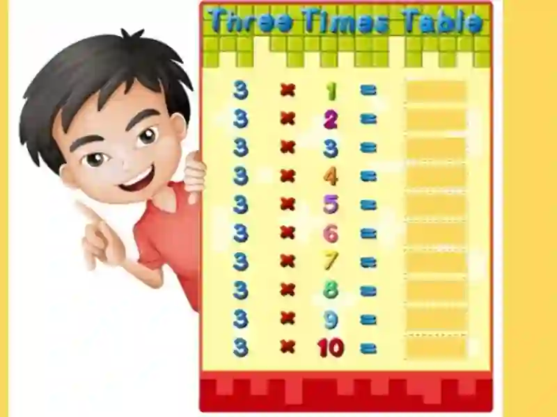 Игра Turbo Tables онлайн