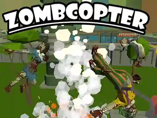 Игра Zombcopter онлайн