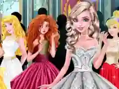 Игра Anna And Elsa Arendelle Ball онлайн