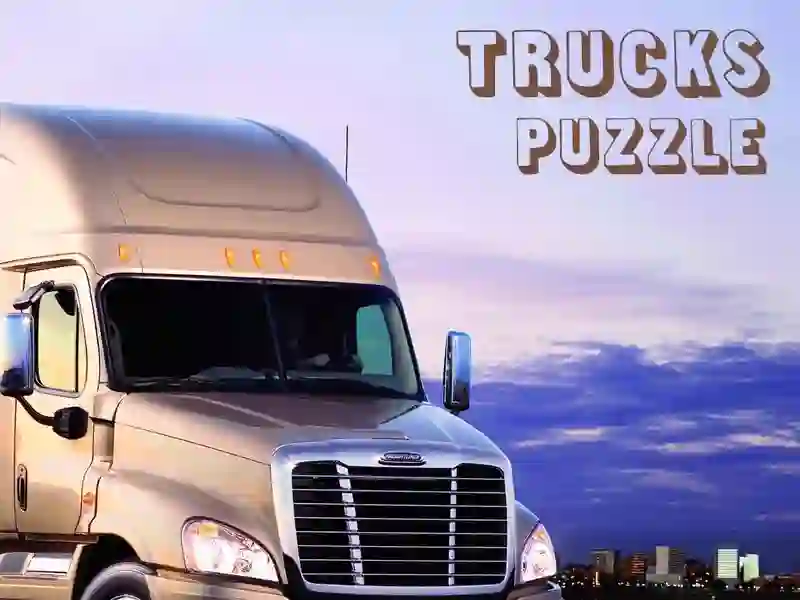 Игра Trucks Puzzle онлайн