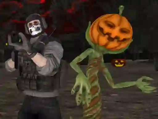 Игра Masked Forces: Halloween Survival онлайн