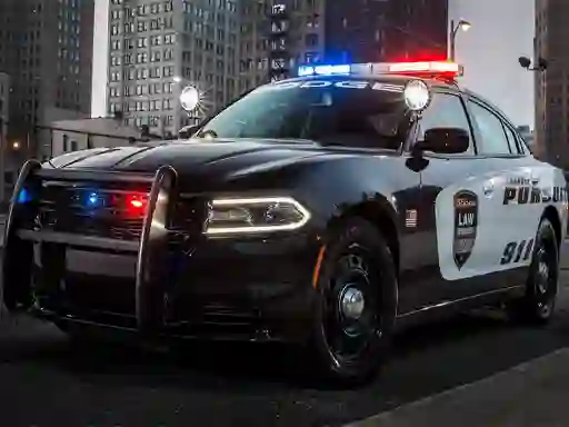 Игра Police Cars Slide онлайн
