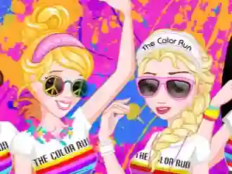 Игра Princess Color Run онлайн