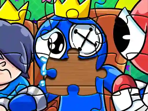 Игра Rainbow Friends Puzzle онлайн