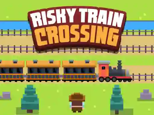 Игра Risky Train Crossing онлайн