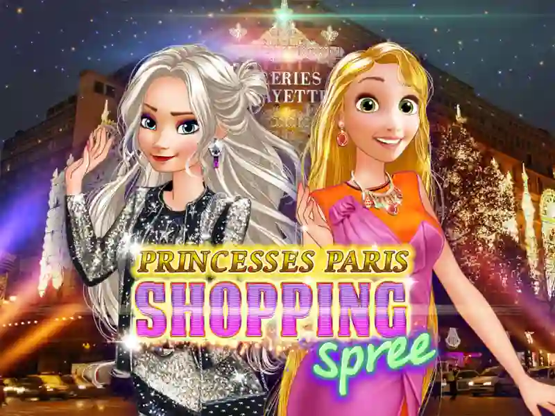 Игра Princesses in Paris: fun shopping онлайн