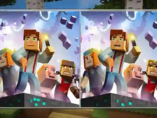 Игра Pixel Craft Differences онлайн