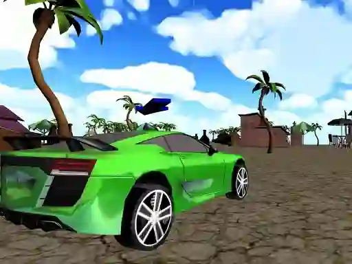 Игра Xtreme Beach Car Racing онлайн