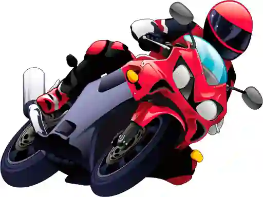 Игра Cartoon Motorcycles Puzzle онлайн