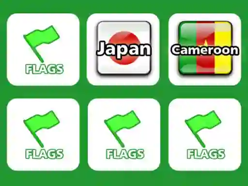 Игра Memory With Flags онлайн
