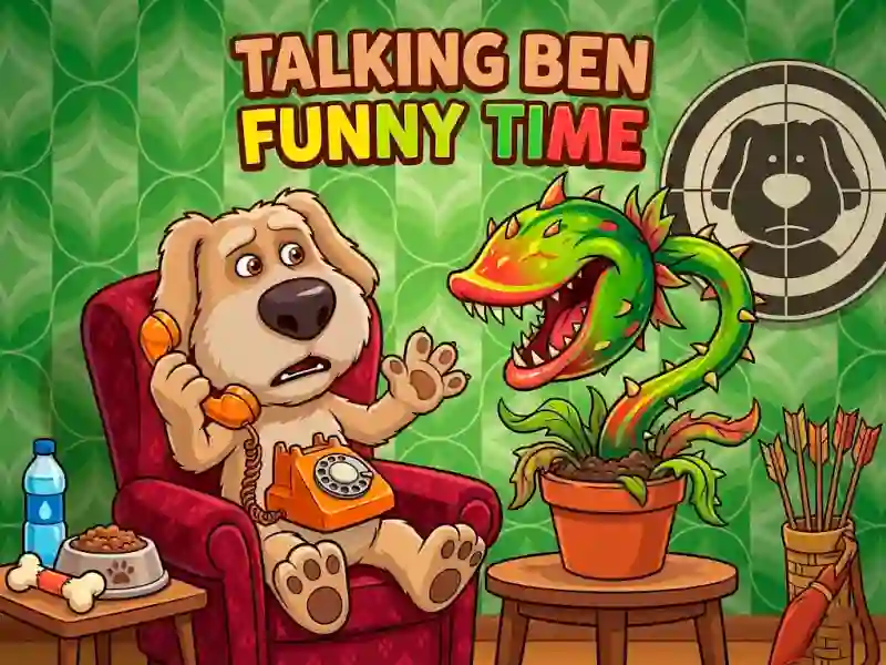 Игра Talking Ben Funny Time онлайн