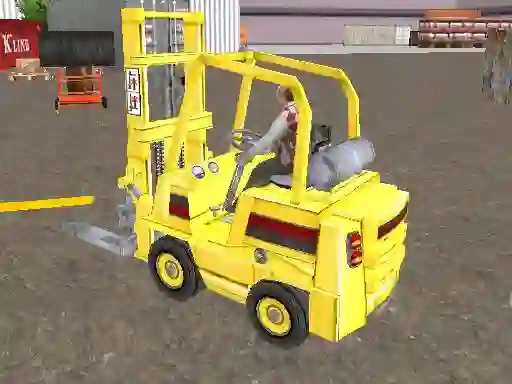 Игра Driving Forklift Simulator онлайн