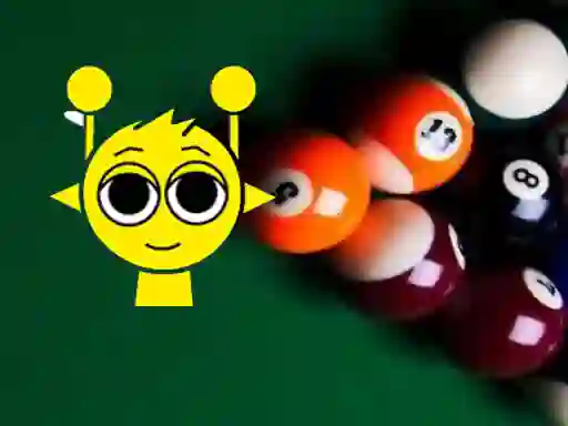 Игра Sprunki 2Players Billiard онлайн