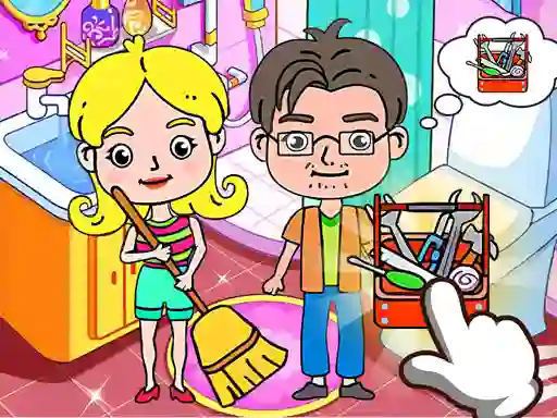 Игра Toka Boka Home Clean Up Design онлайн