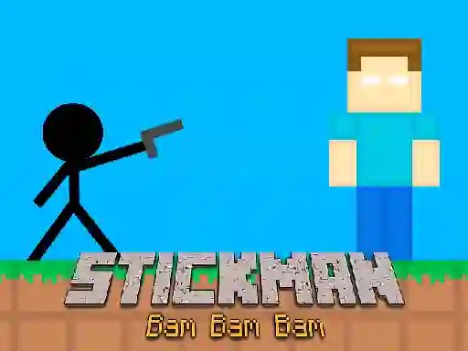 Игра Stickman Bam Bam Bam онлайн
