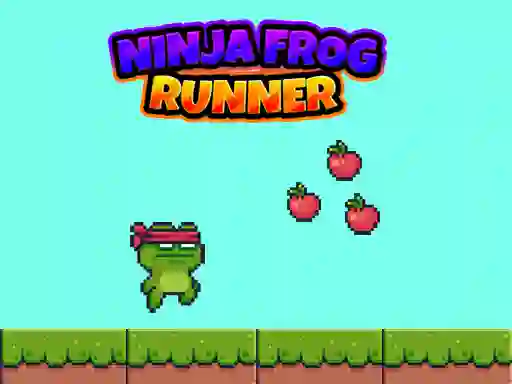 Игра Ninja Frog Runner онлайн