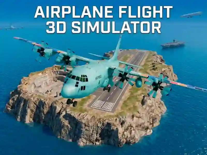 Игра Airplane Flight 3D Simulator онлайн