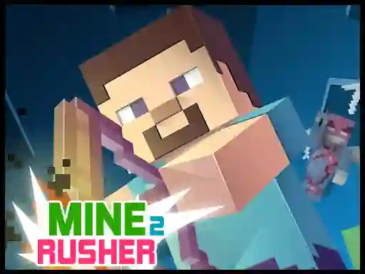 Игра Miner Rusher 2 онлайн