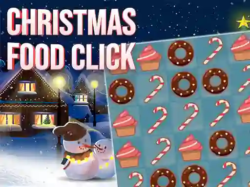 Игра Christmas Food Click онлайн
