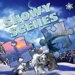 Игра Jigsaw Puzzle: Snowy Scenes онлайн