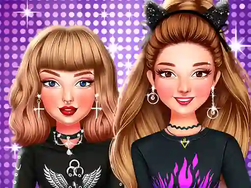 Игра Celebrity E-Girl Fashion онлайн