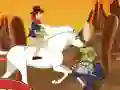 Игра Cowboy Shoot Zombies онлайн
