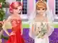 Игра Frozen And Ariel Wedding онлайн