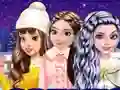 Игра Princesses Go Ice Skating онлайн