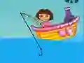 Игра Dora Fishing онлайн