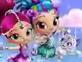 Игра Shimmer and Shine Dress up онлайн