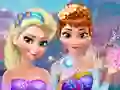 Игра Anna & Elsa Makeover онлайн
