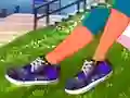 Игра DIY Galaxy Shoes онлайн