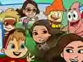 Игра Nickelodeon Tag attack онлайн