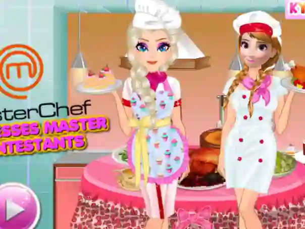 Игра Princesses Masterchef Contestants онлайн