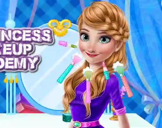 Игра Ice Princess Make Up Academy онлайн