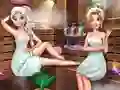 Игра Ice Queen Sauna Realife онлайн