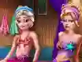 Игра Mermaids Sauna Realife онлайн
