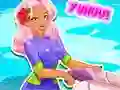 Игра Girls Fix It Amanda's Ski Jet онлайн