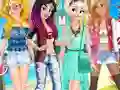 Игра Princesses Welcome Summer Party онлайн