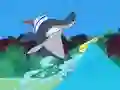 Игра Zig und Sharko:: A mad trip on waves онлайн