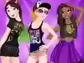 Игра Princess Band Tees онлайн