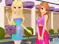 Игра Sisters Shopping онлайн