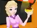 Игра Elsa's Ice Cream Rolls онлайн
